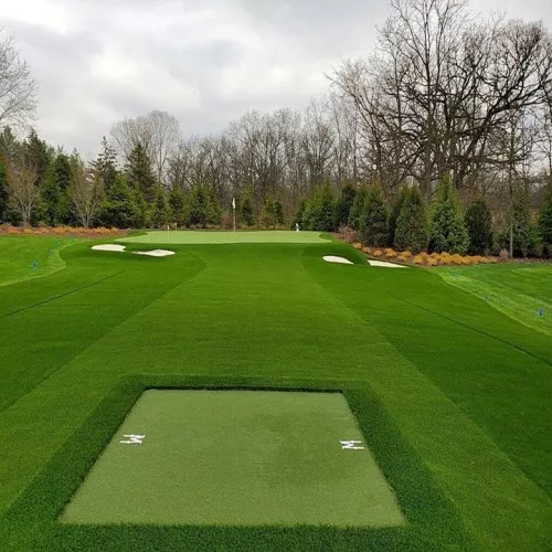 Flexible Artificial Turf For Backyard Mini Golf Putting Greens
