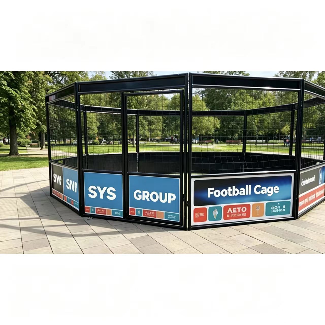 Octagon Cage Football — Fun Training Equipment