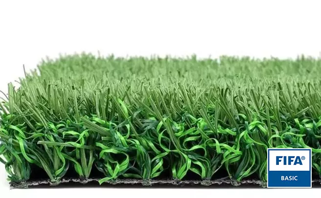 Durable Non-infill Football Artificial Grass Thick PP Backing Soccer Pitch Sports Synthetic Turf