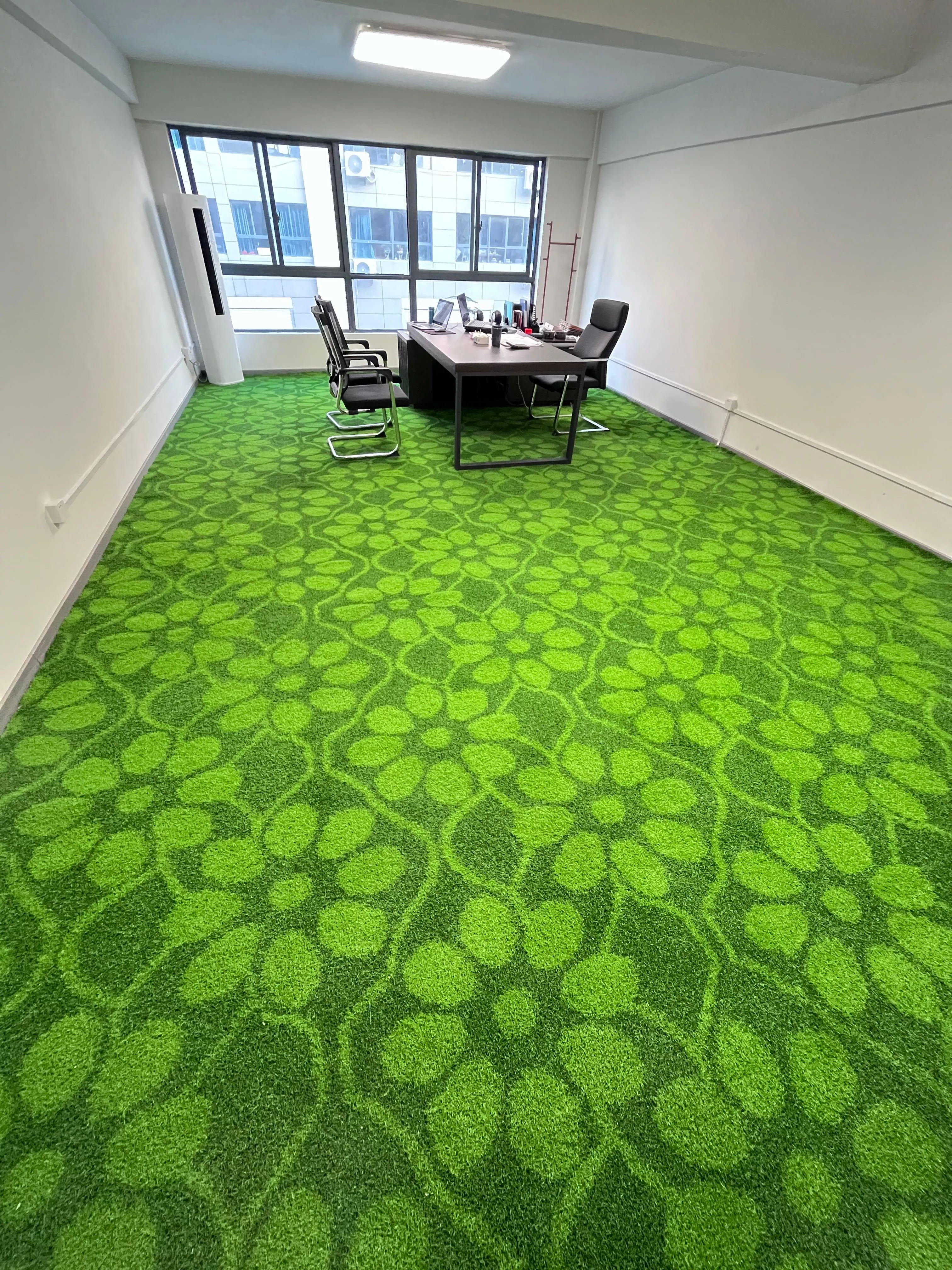 Personalized Design Artificial Grass Carpet for Branding and Decoration 3D Pattern Grass