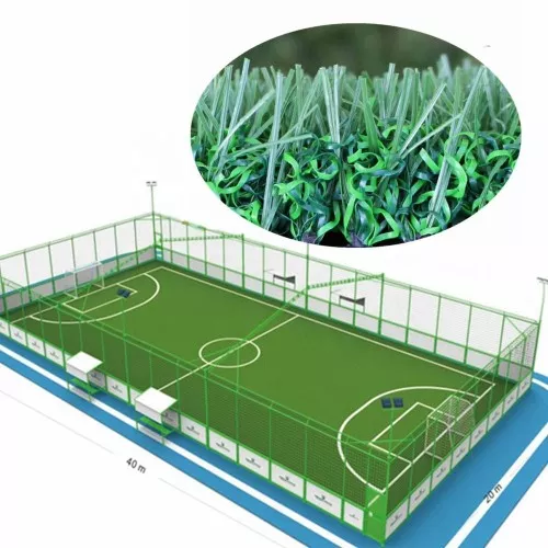 Artificial Grass Synthetic Turf for Mini Soccer Field Wholesale Non-Filling Football Soccer Grass