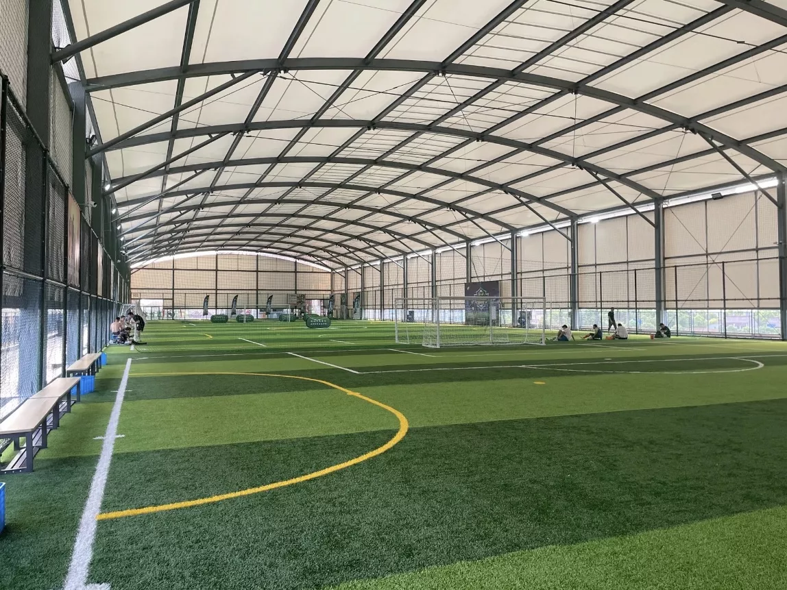 Portable Cage Football Field with Easy Installation and Long Lasting Materials