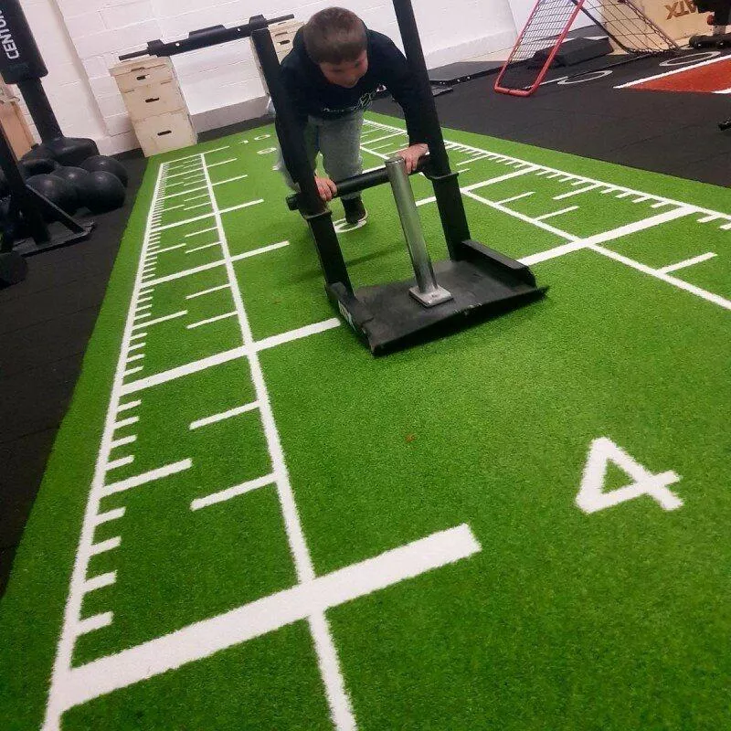 Customized Colorful Gym Artificial Turf UV-Resistant Durable Gym Grass