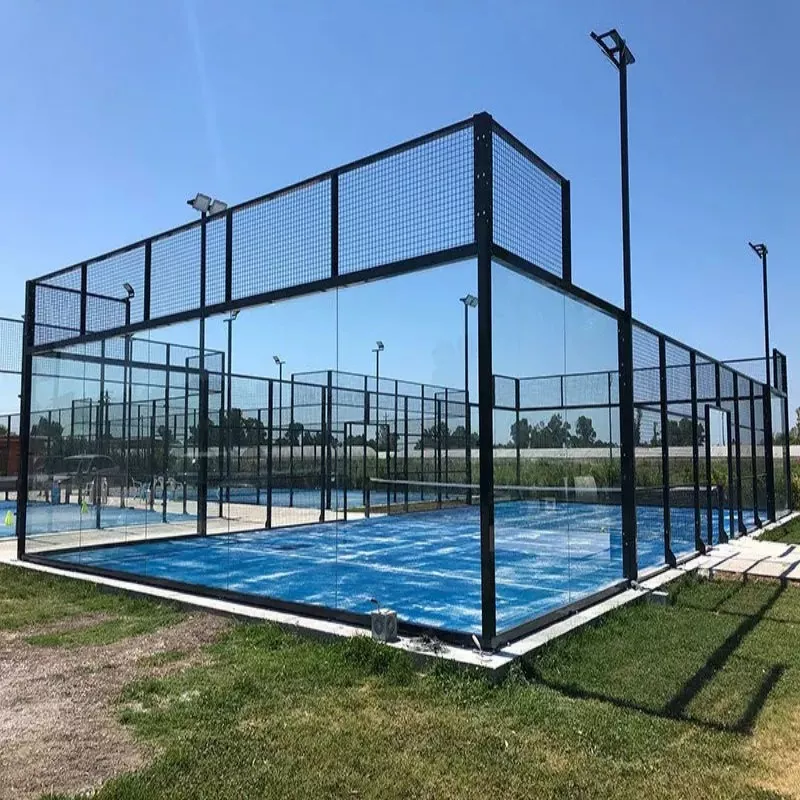 Padel Court Manufacturer with OEM ODM Service Complete Sports Facility Solutions Padel Equipment Padel Tennis Court